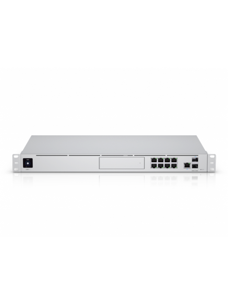 UBIQUITI UDM-PRO - UniFi Dream Machine Pro con 1 puerto WAN 10G SFP+, switch de 8 puertos Gigabit RJ45 y bahía para dis duro de 3.5", en formato 1UR. - Image 2