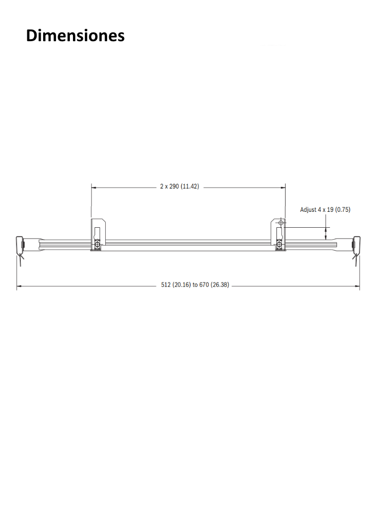 BOSCH V_VGAICSP - Kit de soporte para montaje en techo / Compatible con AUTODOME IP 5000 HD - Image 2