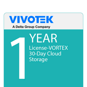 VIVOTEK VORTEX VX-CS30D-1Y - Licencia VORTEX de Almacenamiento en Nube por 1 Año, 30 dias de Almacenamiento para 1 cámara