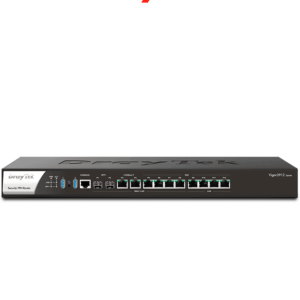 DRAYTEK VIGOR3912- Ruteador Multi-WAN Balanceador de Cargas, ideal para PyMEs, con 8 puertos configurables LAN & WAN, 4 puertos LAN RJ-45 GE, hasta 500 túneles VPN y filtrado de contenido WEB