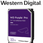 WESTERN DIGITAL WD221PURP - Disco Duro de 22 TB / Purple PRO / Videovigilancia / Sata 6 Gb/s / Caché de 512MB / 3.5"