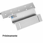 YLI MBK180NZL - Soporte de fijacion de electroiman para puerta con apertura interior de 180 Kg tipo ZL / Compatible con YM180NLED