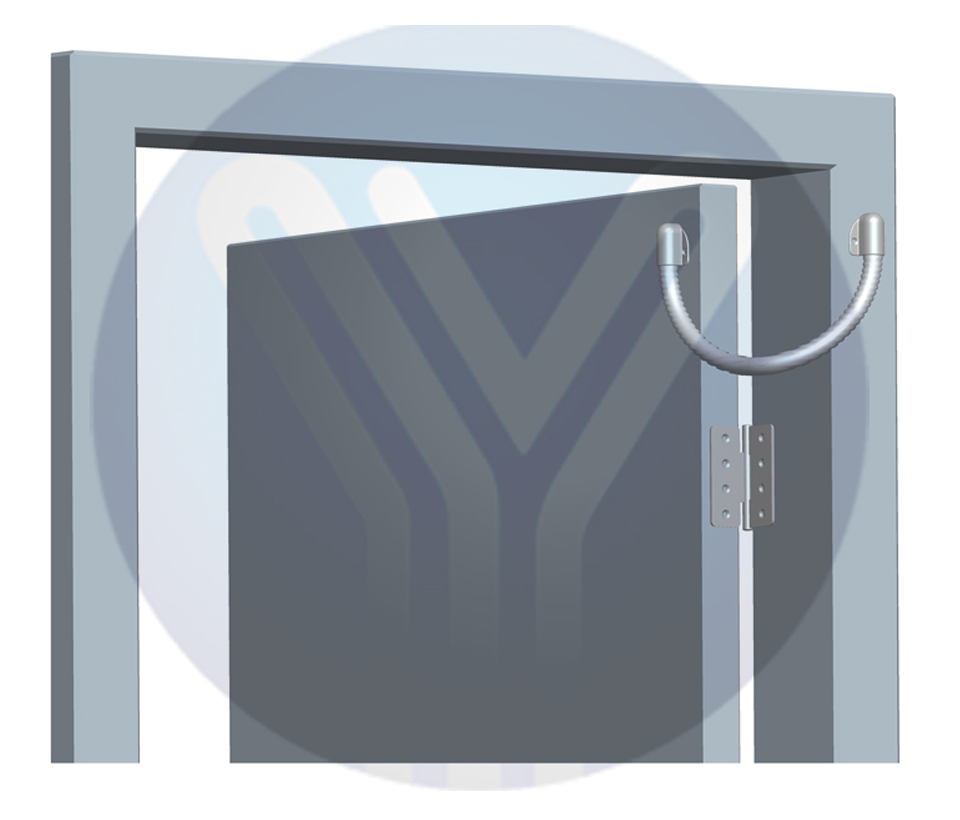 YLI DLK401 - Pasacable para Puertas / Protección de cableado en instalaciones de Cerraduras Magnéticas, Eléctricas y Control de Acceso en General - Image 2