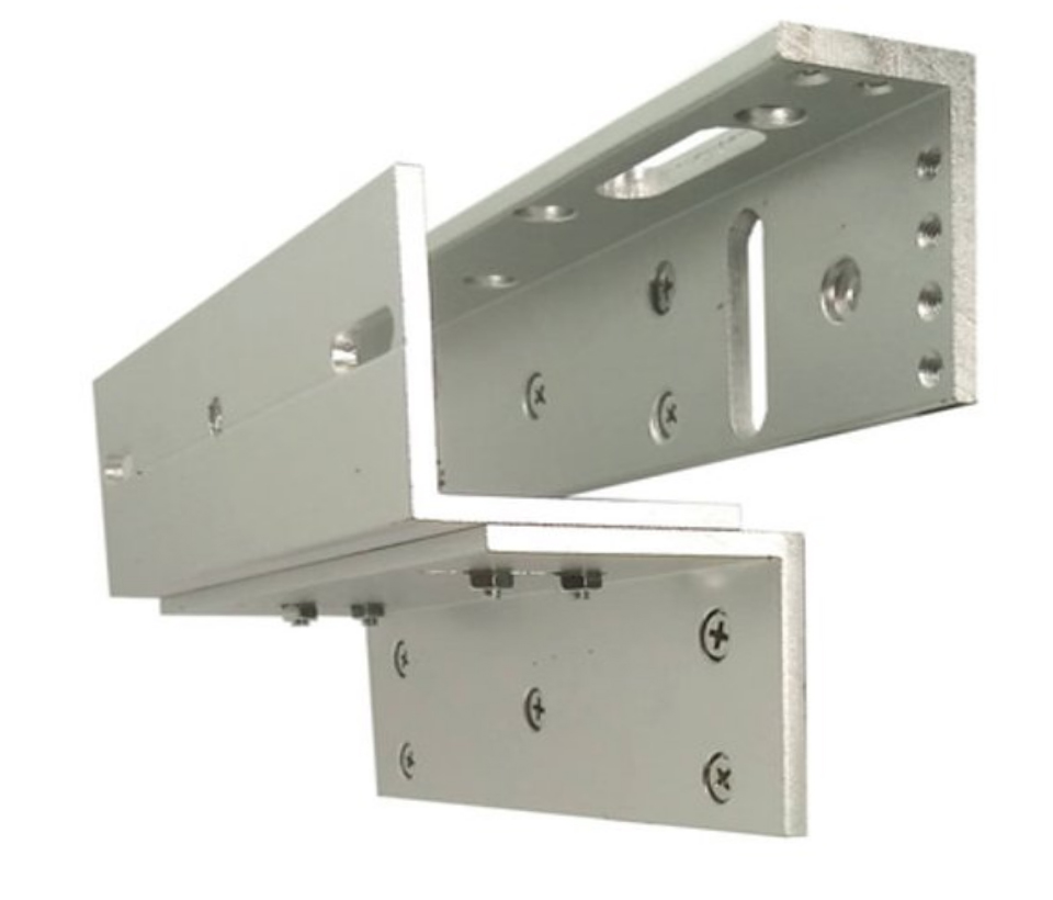 ZKTECO LM120PAK - Paquete de contrachapa magnética de 120 kg, voltaje de 12VDC incluye soporte ZL para su instalación, compatible para puertas de madera y metal - Image 2