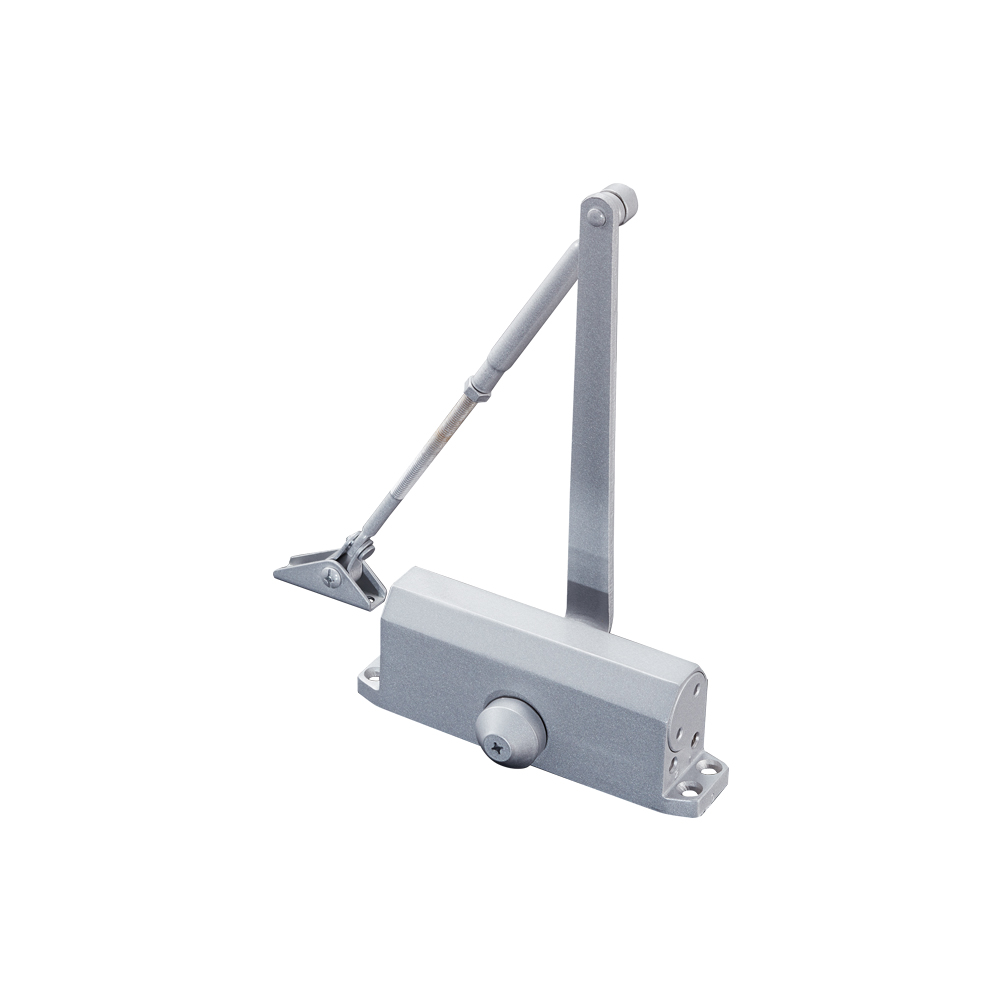 YLI YC812 - Brazo cierra puerta automático / Para puertas de 65 kg / Compatible con puertas de madera, vidrio, metal / Velocidad ajustable de cierre / Instalación izquierda o derecha - Image 4