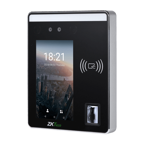 ZKTECO SpeedFaceH5 Android- Control de Acceso y Asistencia Multibiometrico / 10000 Usuarios / 6000 Rostros /10000 Huellas / 10000 Tarjetas / con Pantalla Touch de 5" / Serie Visible Light / - Image 3