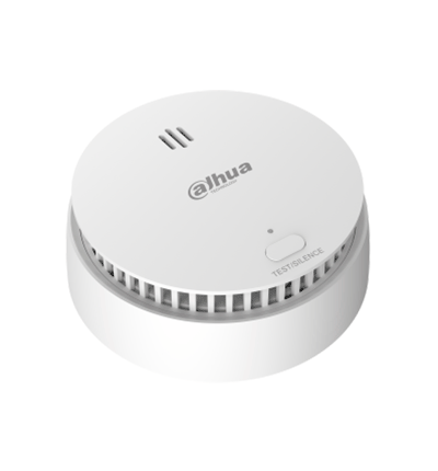 DAHUA DHI-HY-SA21A-W2 - Detector de humo inalámbrico, Sensor fotoeléctrico de doble cámara, Sirena de 85dB, Botón de prueba y silenciar, LED indicador, App DMSS, Frecuencia 433 MHz, Tecnología: AirShield, Compatible con HUB 1.0 y HUB 2.0 - Image 2