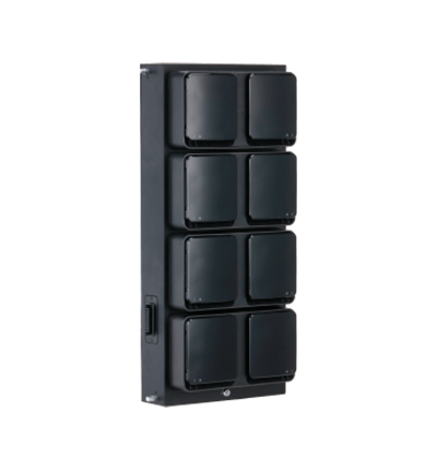 DAHUA EEC300D8-N1 - Estación de Recolección de Datos y Carga para MPT220 y MPT210/ 8 Bases para Conectar Dispositivos por USB/ Cerradura Electronica para Cada Base/ Cerradura Mecanica/ Ancho de Banda de 128 Mbps para Descarga/ Indicadores Led/ - Image 3