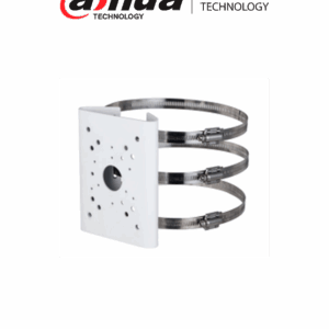 DAHUA DH-PFA150-T - Montaje para Poste compatible con Camaras PTZ/ Color Blanco/ Instalacion en exteriores/