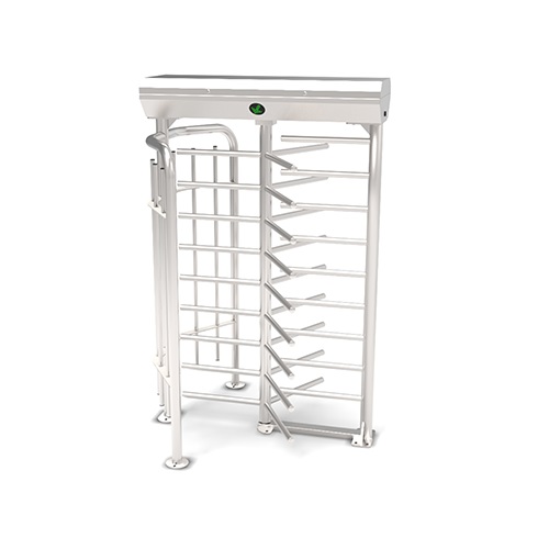 ZKTECO FHT2322 - Torniquete de Cuerpo Completo / para Exteriores / Un carril / Bidireccional de 58 CM / Acero Inoxidable / Incluye Lectores y Panel INBIO PULL - Image 2