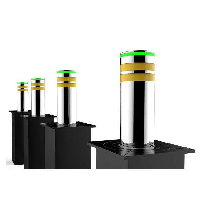 ZKTECO BOL1219A - Bolardo Automático con Iluminación de Alta Calidad para Acceso Vehicular / Tiempo de apertura-cierre de 3 segundos /Luces LED / Acero Inoxidable / IP68 / 130Kg de Peso / Requiere Gabinete ZTA150003 Bollards Control Box - Image 7