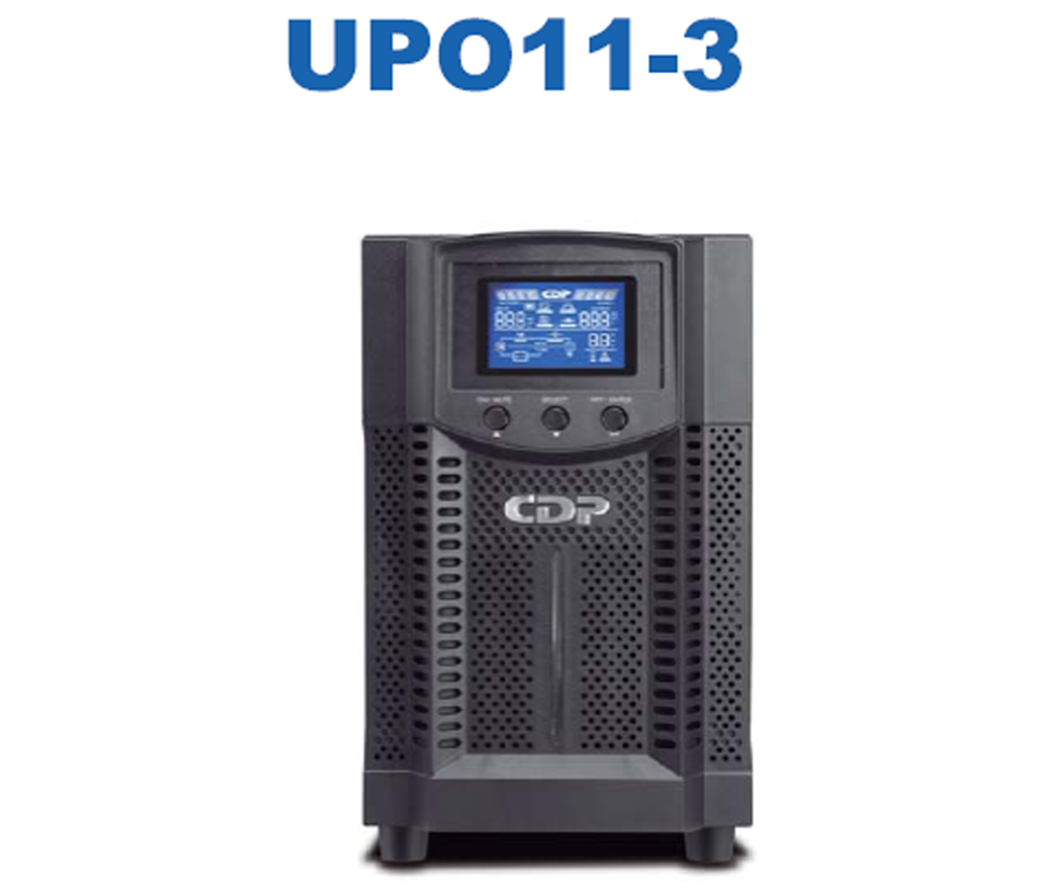 CDP UPO11-3 - UPS online 3000VA / 2700W / 4 Terminales de salida / Baterías 12V a 9AH X 6 / Respaldo 5min a carga completa / Requiere clavija o adaptador NEMA 5-20R - Image 2