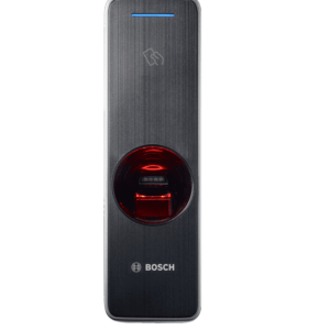 BOSCH A_ARDFPBEW2H3- Lector de huellas dactilares/ Flexibilidad gracias a la compatibilidad con Wiegand y OSDP, y tecnología RFID de frecuencia dual que admite tarjetas de proximidad y tarjetas inteligentes