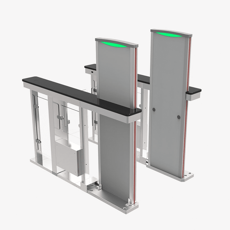 ZKTECO MST150 PRO - Barrera Peatonal Abatible tipo Swing / 2 Chasis Acero SUS304/ Detector de Metales Integrado/ 15 Zonas/ 30 personas x minuto / 8 pares de sensores infrarrojos / Anti-Tailgating / Servo Motores / Apertura configurable 1s a 5s - Image 6