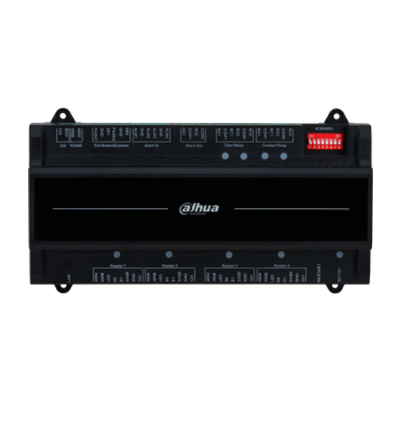 DAHUA ASC2202B-D - Panel de Control de Acceso de 2 Puertas y 4 Lectoras/ TCP/IP/ Wiegand/ 100,000 Usuarios, 3,000 Huellas y 500,000 Registros/ Soporta Interlock, Anti-passback, Desbloqueo Remoto/ Funcion WatchDog - Image 2