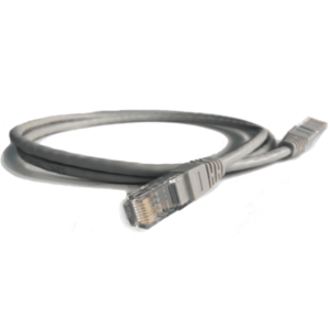 SBE TECH SBE-PCC61.0M-GY - Patch cord cat. 6 con bota inyectada color gris, 1 m