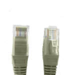 SAXXON P5E3UG - Cable patch cord UTP 3 metros / CAT 5E / Color gris