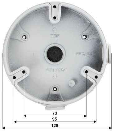 DAHUA PFA137 - Caja de conexiones compatible con series / T3A / HDW8 / HDW7 / H dBW4 / SD22 / D3A / H dBW6 - Image 5