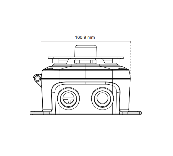 VIVOTEK AA-352 - Fuente de poder para exterior, entrada de 115/230 VAC, salida de 24 VAC a 6A, con protección IP67 e IK10 - Image 2