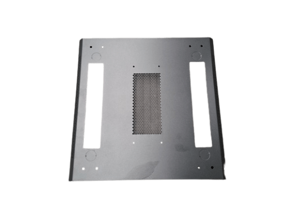 SAXXON SXR37U6637S - Gabinete de Piso color Negro / 37UR / Puerta de Vidrio Templado / Alto 180 cm / Ancho 60 cm / Profundidad 60 cm / Incluye Base con 2 Ventiladores 110V - Image 6