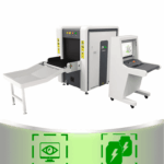 ZKTECO ZKX6550 Máquina de Rayos X con energía doble, túnel para equipaje de 65 x 50 cm, estación de monitoreo, escaneo bidireccional / Puesta en marcha y capacitación en sitio incluida
