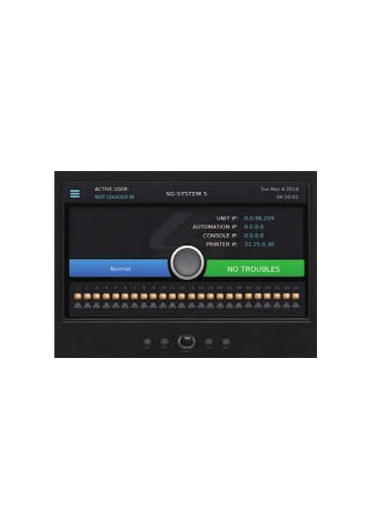 DSC SGUIB5 - Refaccion Pantalla Táctil para Visualizar Eventos para System V - Image 2