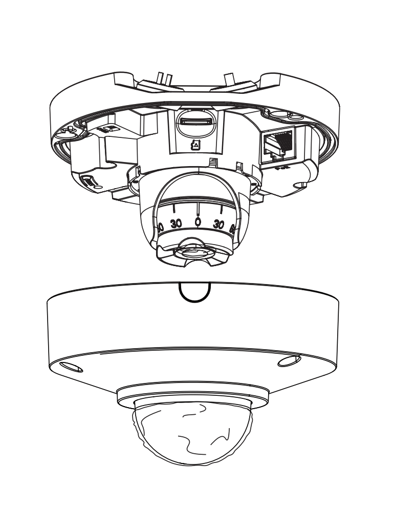 BOSCH V_NUE3702F02 - Microdomo 2MP HDR 137° IP66 IK10 / Flexidomo 3100i / Exterior - Image 2