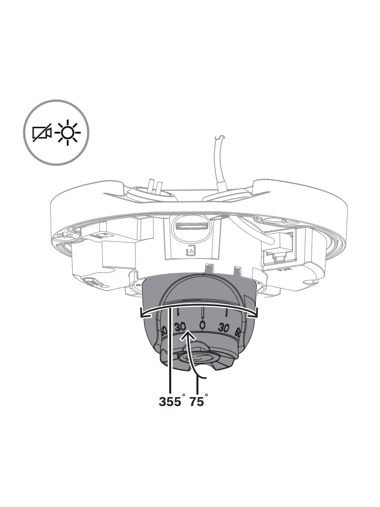 BOSCH V_NUE3702F02 - Microdomo 2MP HDR 137° IP66 IK10 / Flexidomo 3100i / Exterior - Image 10