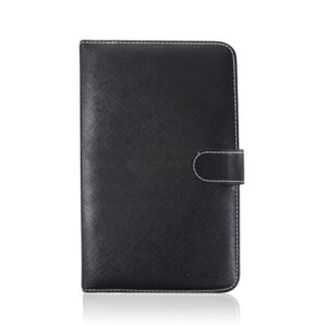 Funda ACTECK FP-900 - 8 pulgadas, Libro, Negro, Cuero, Universal