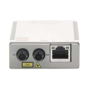 AT-MMC200-ST-960 Convertidor de medios Allied Telesis Fast Ethernet a fibra óptica - conector ST, multimodo (MMF), distancia hasta 2 km. AT-MMC200/ST-960.