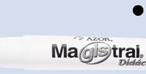 didáctico A 12 Marcador Magistral AZOR Didáctico Paquete de 12 Piezas - Azul