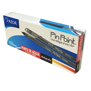 Pluma PINPOINT AZOR 6810NE - negro 0.7 c/12