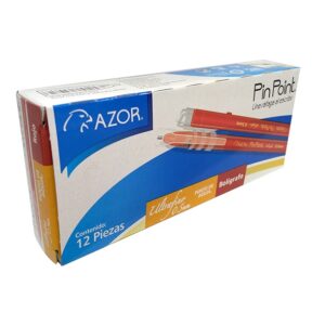 Pluma PINPOINT AZOR 6840RO - Rojo 0.5 C/12