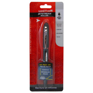 Boligrafo AZOR UNI-BALL JETSTREAM ROLLER SX210NE1 Negro. Blister con 1 pieza