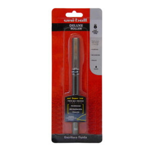 Boligrafo AZOR UNI-BALL DELUXE ROLLER UB155NE1 Negro. Blister con 1 pieza.
