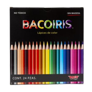 Colores BACO BACOIRIS LP003/52544 C/24 Piezas Redondo Colores Surtido