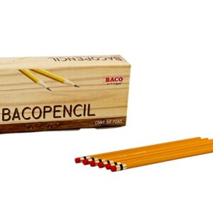 Lápiz de Grafito BACO 53329 - Amarillo
