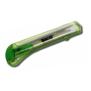Cutter BACO CUT-202 00880. Largo de 13 cm. Bolsa con 25 piezas