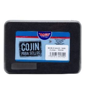 Cojín para Sellos BACO Tamaño Chico Cuerpo de Plástico Sin Tinta con Clave 17550
