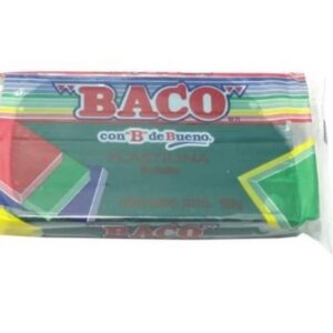 Plastilina BACO Maqueta 180 gramos color VD Obscuro PL014 no. 62
