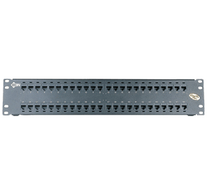 Patch Panel 48 Puertos CAT6 - 2U Precargado 48 BELDEN AX103255, Acero, Negro