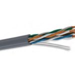 Bobina UTP CAT6 para interior - 4 pares, 23 AWG, bobina de 305 mts, 100 cobre, CONDUMEX 66446835, color gris