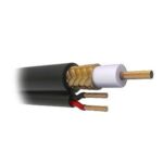 WAM RG59UL-305B Bobina Coaxial Siames RG-59 - BOBINA 305 Metros, negro