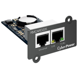 RMCARD205 Tarjeta de monitoreo CyberPower - Negro, RJ45