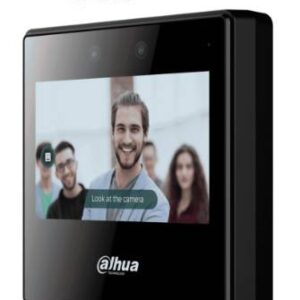 Dahua Technology DAHUA ASA3223A-W - Control de asistencia con reconocimiento facial - pantalla táctil de 4.3", WiFi, para 2000 rostros y contraseñas, 300, 000 registros