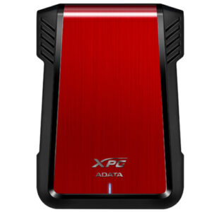 Gabinete Externo ADATA EX500 - USB 3.2 Gen1 (compatible con las versiones anteriores USB 2.0), 2.5 pulgadas, Rojo
