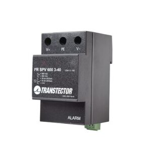 Rotector Contra Sobretensiones A 600 VDC Tipo EPCOM I2R-SPV600-3-40 - Protector, Negro, TRANSTECTOR