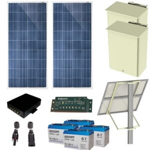 Kit de Energía Solar EPCOM PL-4POE-25