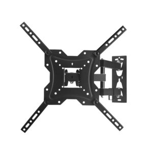 GETTTECH soporte de pared para tv con movimiento completo de 17 a 55 pulgadas - vesa de 400x400mm, hasta 30 kilos, mod. GWT-WAM55-01