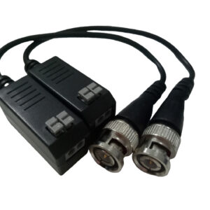 HIKVISION DS-1H18S/E(C) Kit de Transceptor (Balluns) TURBOHD con Boton Push / Hasta 8 MP (4K) / 100 Cobre / Soporta HD-TVI / AHD / CVI / CVBS / Audio por Coaxitron